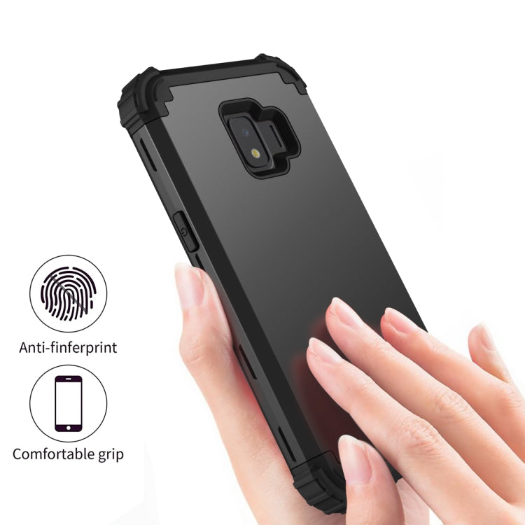 For Samsung Galaxy J2 Core 3 in 1 Shockproof PC + Silicone Protective Case