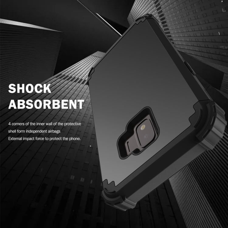 For Samsung Galaxy J2 Core 3 in 1 Shockproof PC + Silicone Protective Case