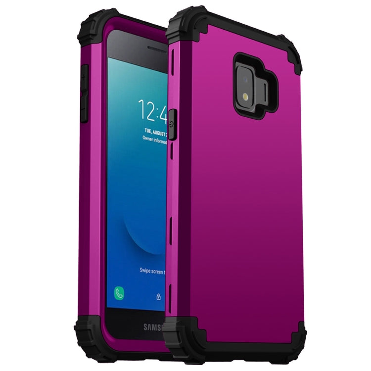 For Samsung Galaxy J2 Core 3 in 1 Shockproof PC + Silicone Protective Case