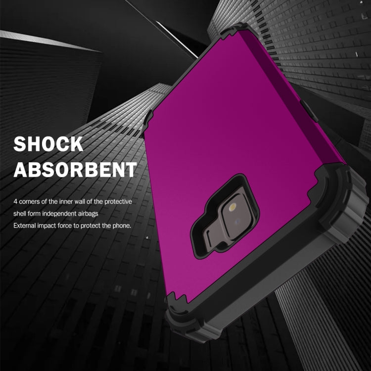 For Samsung Galaxy J2 Core 3 in 1 Shockproof PC + Silicone Protective Case