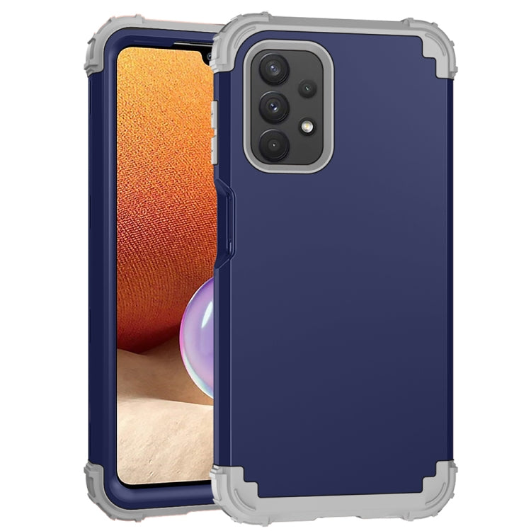 For Samsung Galaxy A32 5G / A12 5G / A13 5G 3 in 1 Shockproof PC + Silicone Protective Case