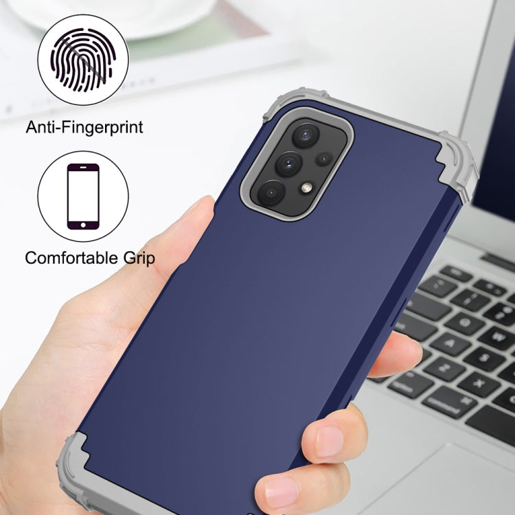 For Samsung Galaxy A32 5G / A12 5G / A13 5G 3 in 1 Shockproof PC + Silicone Protective Case