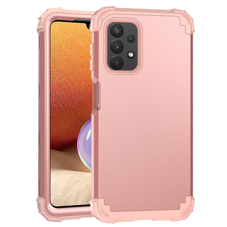 For Samsung Galaxy A32 5G / A12 5G / A13 5G 3 in 1 Shockproof PC + Silicone Protective Case