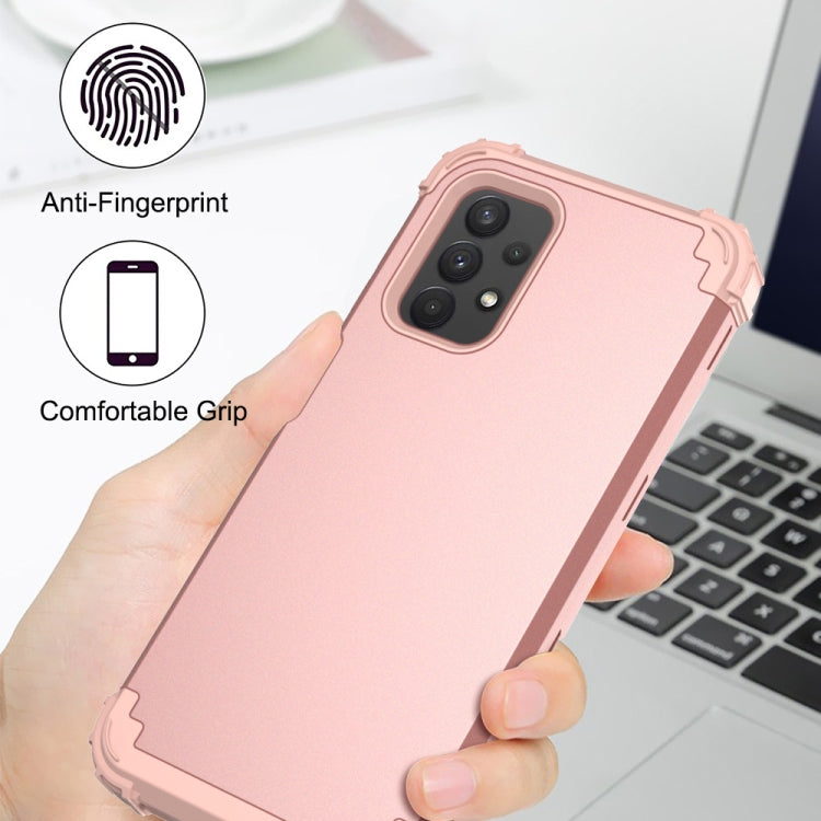 For Samsung Galaxy A32 5G / A12 5G / A13 5G 3 in 1 Shockproof PC + Silicone Protective Case