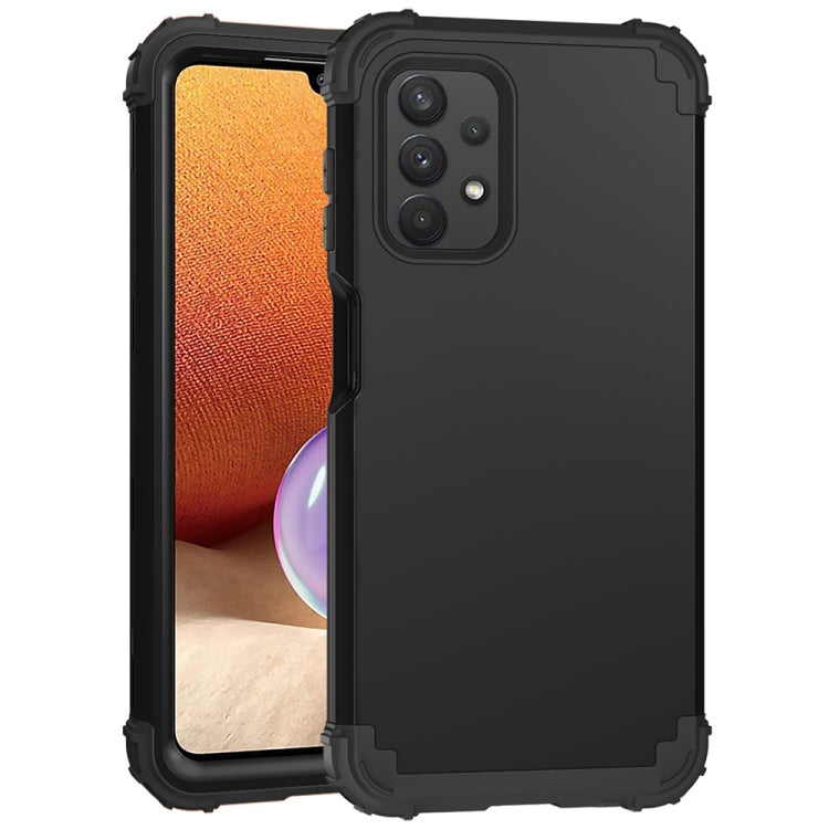 For Samsung Galaxy A32 5G / A12 5G / A13 5G 3 in 1 Shockproof PC + Silicone Protective Case