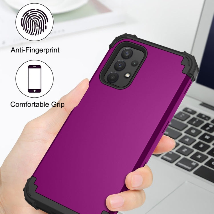 For Samsung Galaxy A32 5G / A12 5G / A13 5G 3 in 1 Shockproof PC + Silicone Protective Case