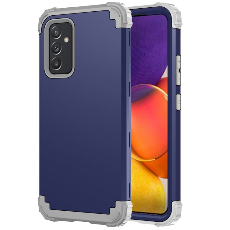 For Samsung Galaxy A82 5G 3 in 1 Shockproof PC + Silicone Protective Case