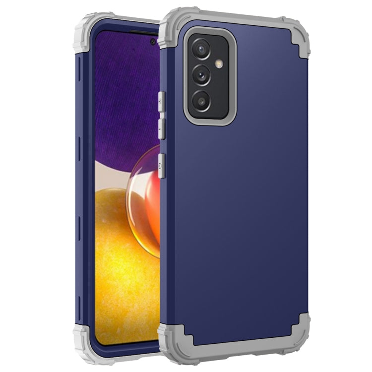 For Samsung Galaxy A82 5G 3 in 1 Shockproof PC + Silicone Protective Case