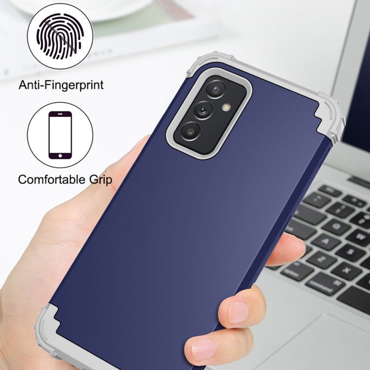 For Samsung Galaxy A82 5G 3 in 1 Shockproof PC + Silicone Protective Case