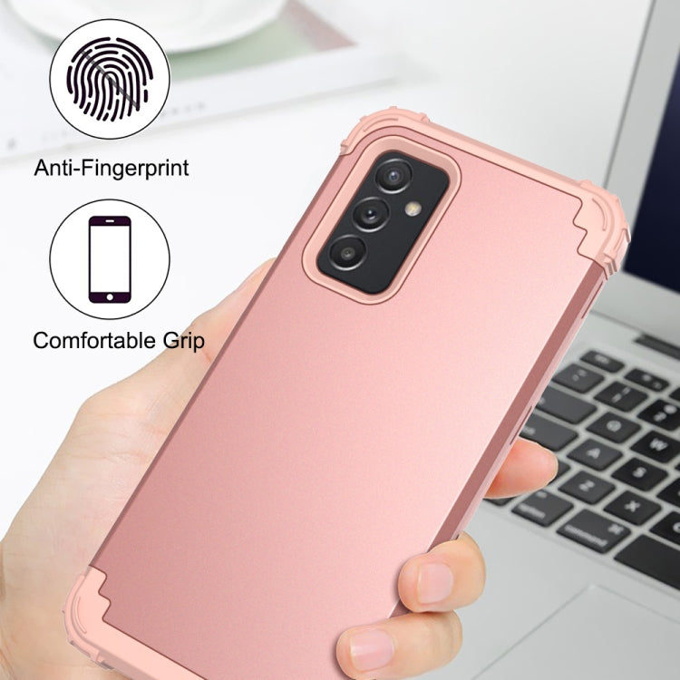 For Samsung Galaxy A82 5G 3 in 1 Shockproof PC + Silicone Protective Case