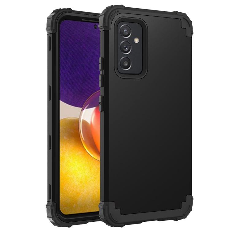 For Samsung Galaxy A82 5G 3 in 1 Shockproof PC + Silicone Protective Case