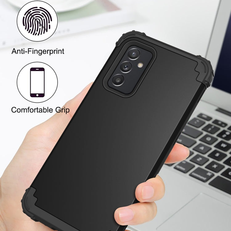 For Samsung Galaxy A82 5G 3 in 1 Shockproof PC + Silicone Protective Case