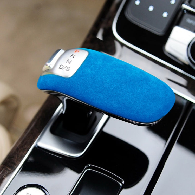 Car Suede Shift Knob Handle Cover for Audi A8(2011-2017) , Suitable for Left Driving