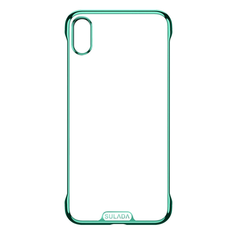 For iPhone X / XS SULADA Borderless Plated PC Protective Case