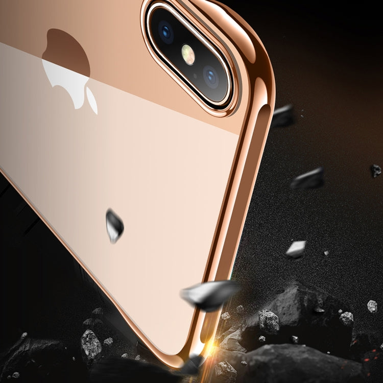 For iPhone XR SULADA Borderless Plated PC Protective Case