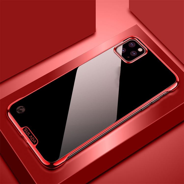 For iPhone 11 Pro SULADA Borderless Plated PC Protective Case