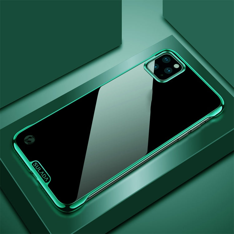 For iPhone 11 Pro SULADA Borderless Plated PC Protective Case
