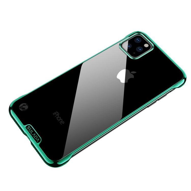 For iPhone 11 Pro SULADA Borderless Plated PC Protective Case