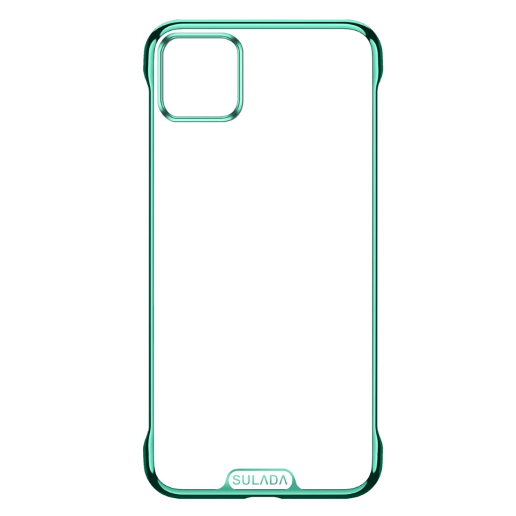 For iPhone 11 Pro SULADA Borderless Plated PC Protective Case