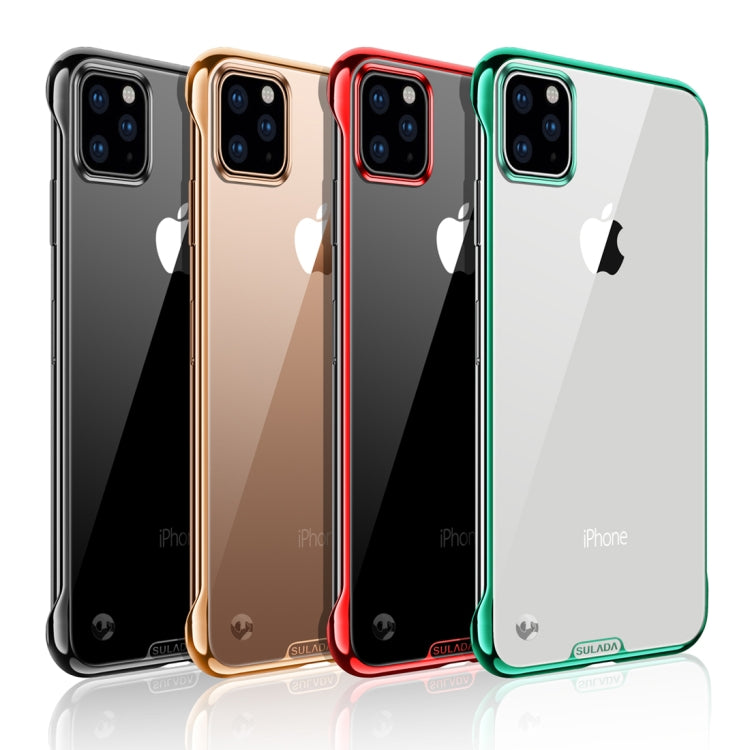 For iPhone 11 Pro Max SULADA Borderless Plated PC Protective Case