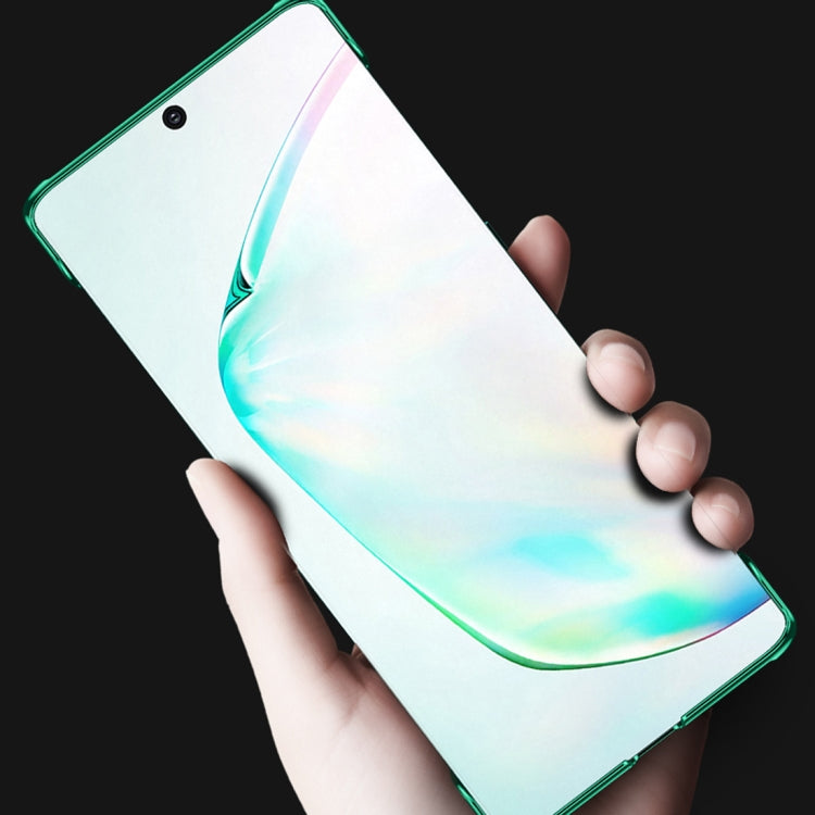 For Galaxy Note 10+ SULADA Borderless Plated PC Protective Case