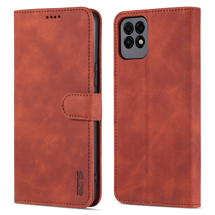 AZNS Skin Feel Calf Texture Horizontal Flip Leather Case with Card Slots & Holder & Wallet For Huawei Maimang 10 SE