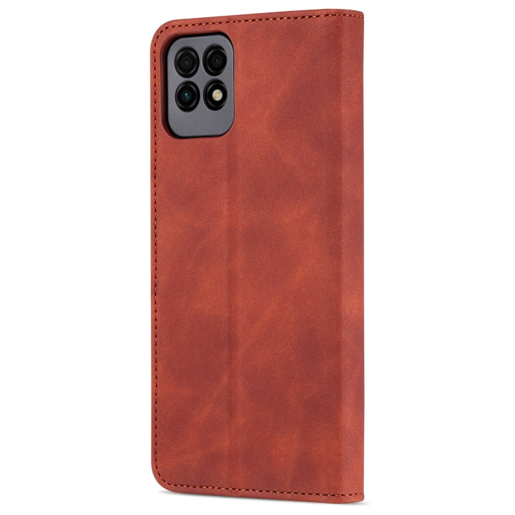 AZNS Skin Feel Calf Texture Horizontal Flip Leather Case with Card Slots & Holder & Wallet For Huawei Maimang 10 SE
