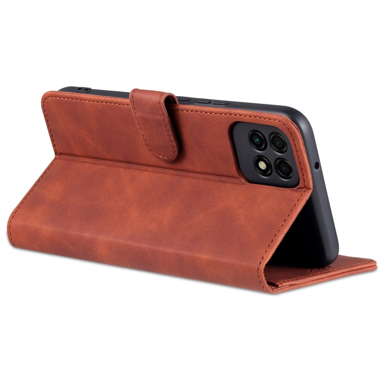AZNS Skin Feel Calf Texture Horizontal Flip Leather Case with Card Slots & Holder & Wallet For Huawei Maimang 10 SE
