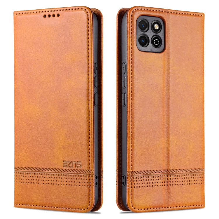 AZNS Magnetic Calf Texture Horizontal Flip Leather Case with Card Slots & Holder & Wallet For Honor Play 20