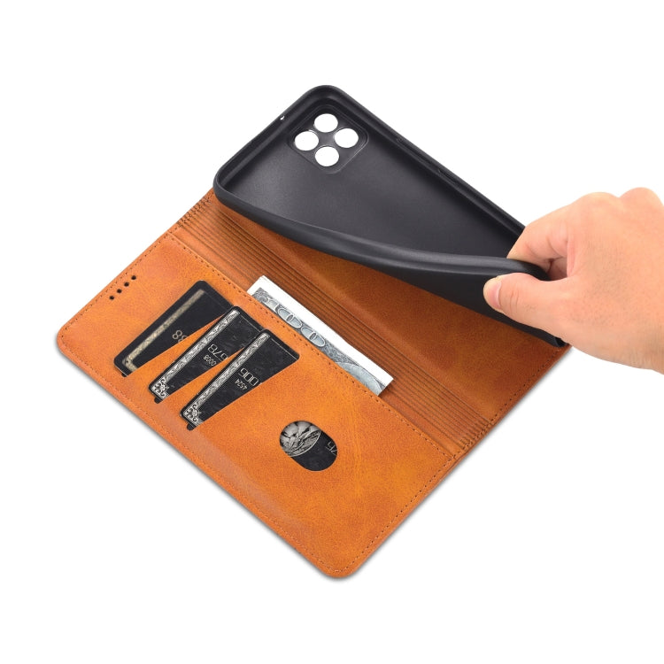 AZNS Magnetic Calf Texture Horizontal Flip Leather Case with Card Slots & Holder & Wallet For Honor Play 20