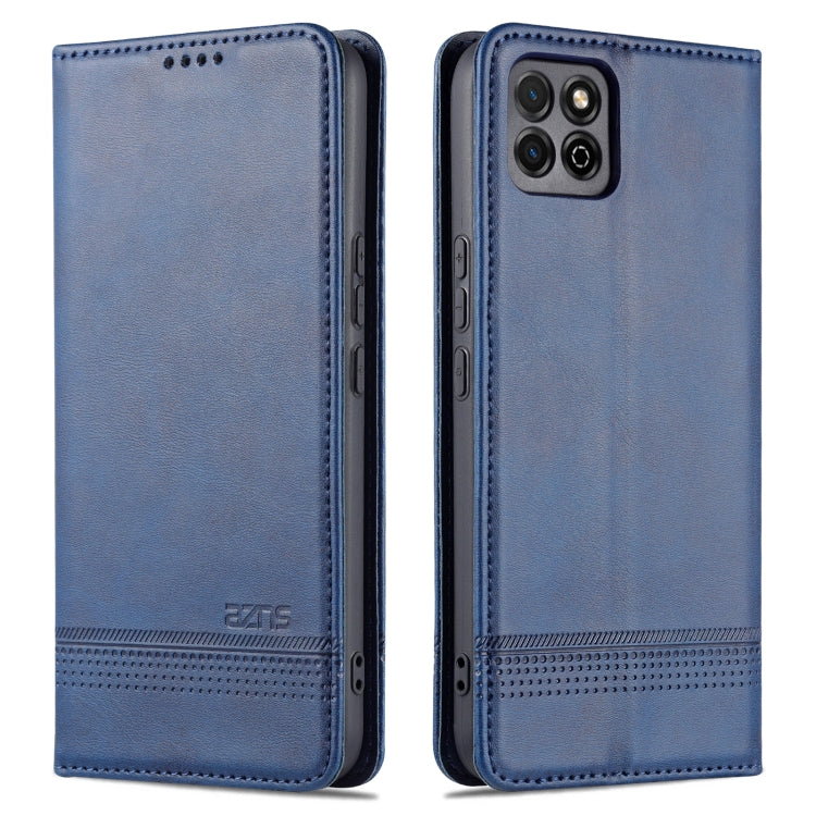 AZNS Magnetic Calf Texture Horizontal Flip Leather Case with Card Slots & Holder & Wallet For Honor Play 20
