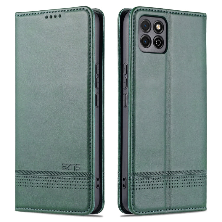 AZNS Magnetic Calf Texture Horizontal Flip Leather Case with Card Slots & Holder & Wallet For Honor Play 20