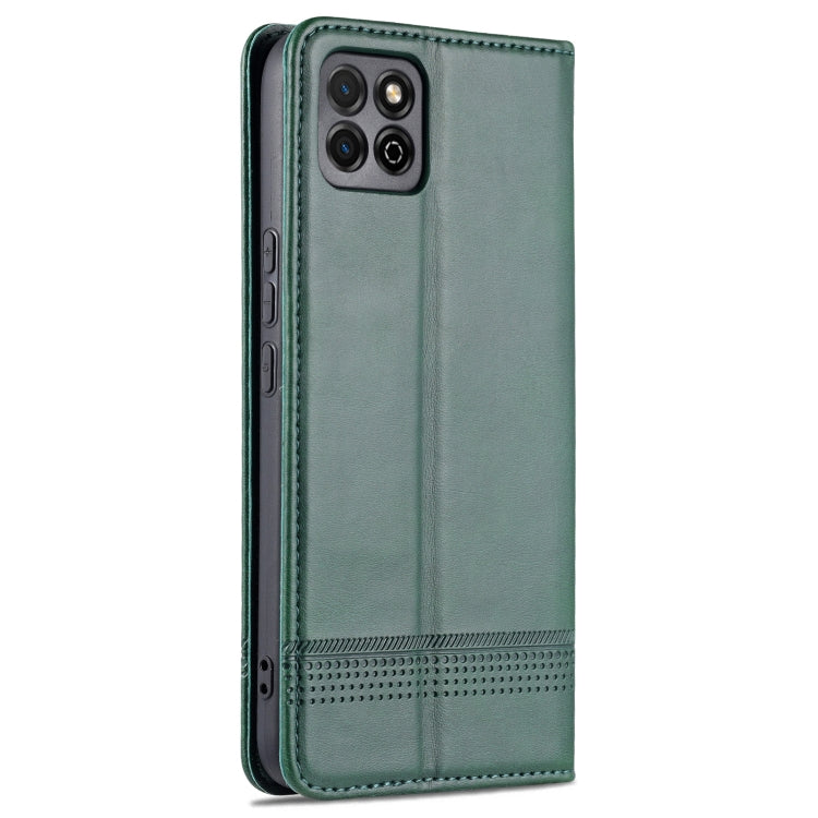 AZNS Magnetic Calf Texture Horizontal Flip Leather Case with Card Slots & Holder & Wallet For Honor Play 20