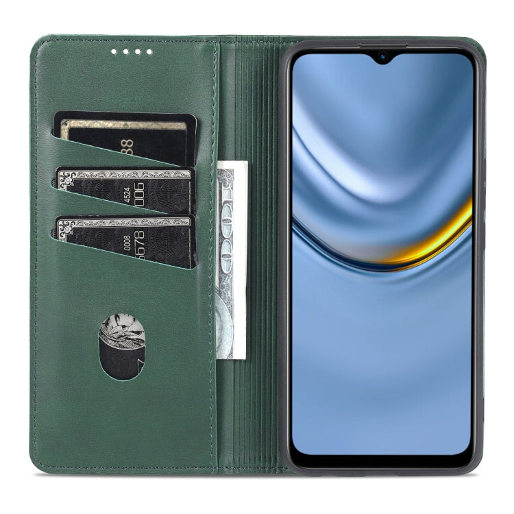 AZNS Magnetic Calf Texture Horizontal Flip Leather Case with Card Slots & Holder & Wallet For Honor Play 20