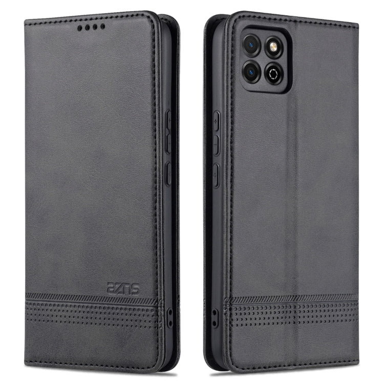 AZNS Magnetic Calf Texture Horizontal Flip Leather Case with Card Slots & Holder & Wallet For Honor Play 20