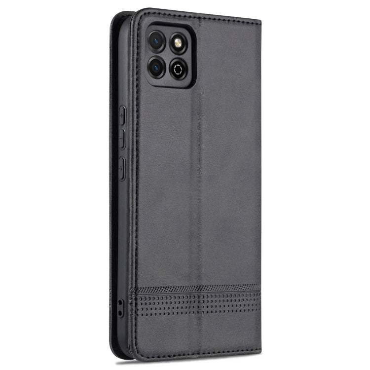 AZNS Magnetic Calf Texture Horizontal Flip Leather Case with Card Slots & Holder & Wallet For Honor Play 20