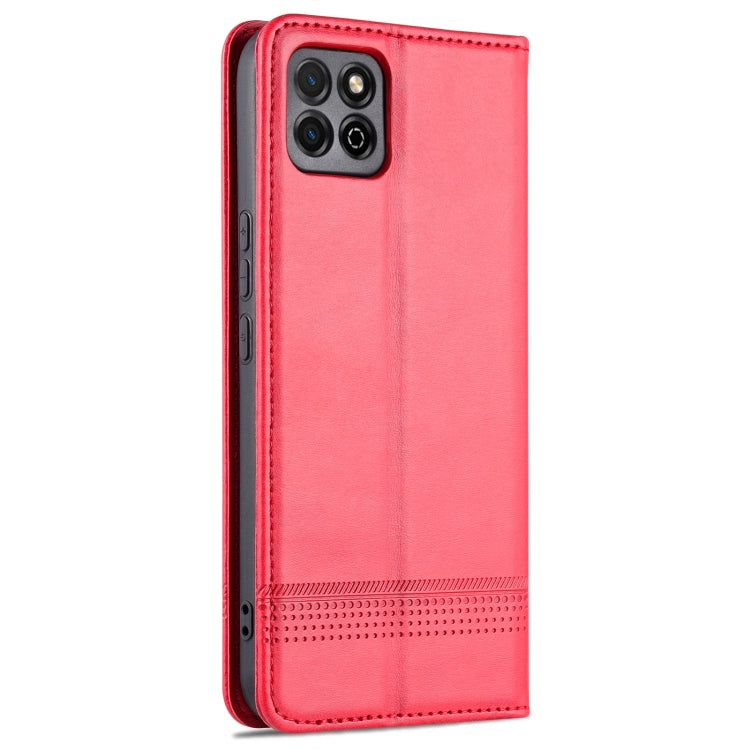 AZNS Magnetic Calf Texture Horizontal Flip Leather Case with Card Slots & Holder & Wallet For Honor Play 20