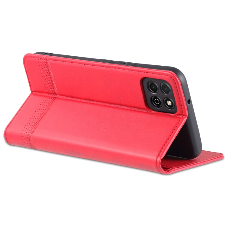 AZNS Magnetic Calf Texture Horizontal Flip Leather Case with Card Slots & Holder & Wallet For Honor Play 20