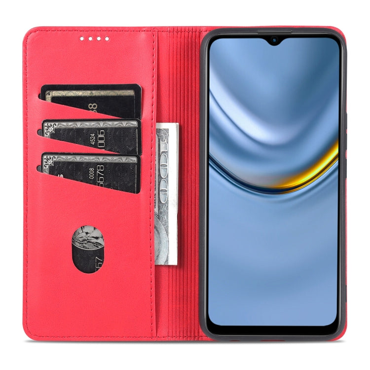 AZNS Magnetic Calf Texture Horizontal Flip Leather Case with Card Slots & Holder & Wallet For Honor Play 20