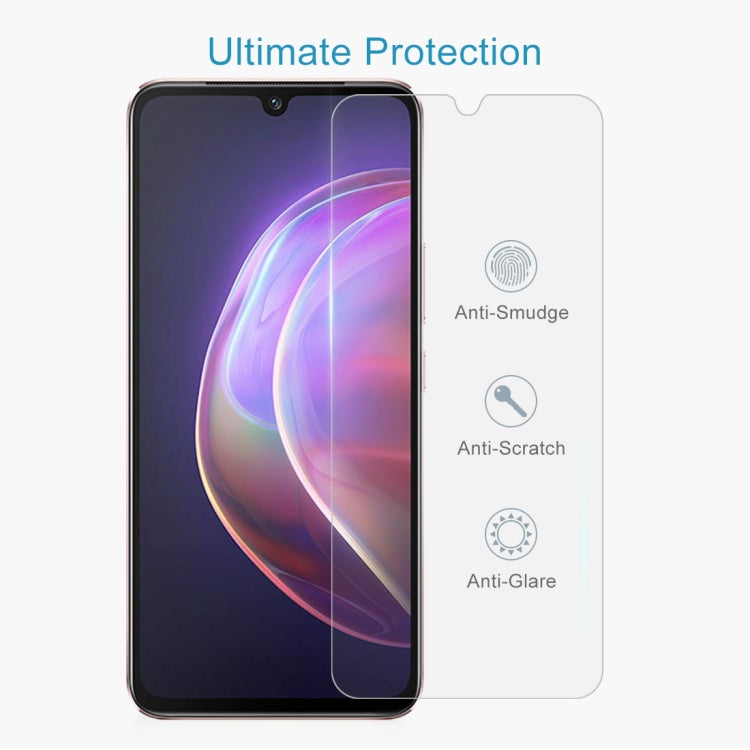 For vivo V21 / V21 5G 0.26mm 9H 2.5D Tempered Glass Film