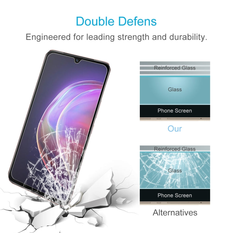 For vivo V21 / V21 5G 0.26mm 9H 2.5D Tempered Glass Film