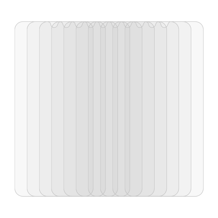 For vivo V21 / V21 5G 10 PCS 0.26mm 9H 2.5D Tempered Glass Film