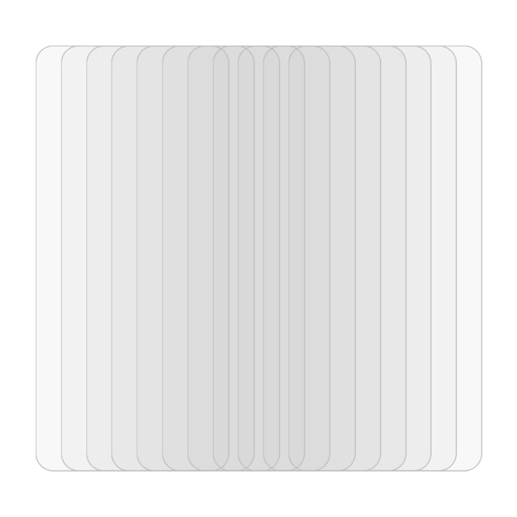 For vivo iQOO 8 10 PCS 0.26mm 9H 2.5D Tempered Glass Film