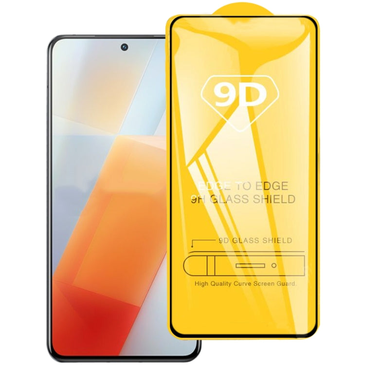 For vivo iQOO 8 9D Full Glue Full Screen Tempered Glass Film