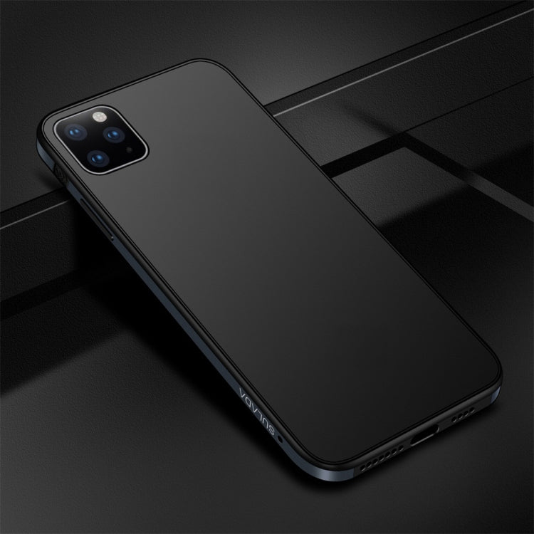 For iPhone 11 SULADA Shockproof Aviation Aluminum Metal frame + TPU + Frosted Protective Case
