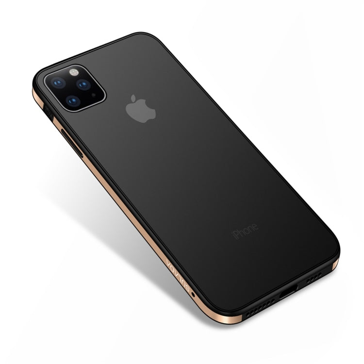 For iPhone 11 SULADA Shockproof Aviation Aluminum Metal frame + TPU + Frosted Protective Case