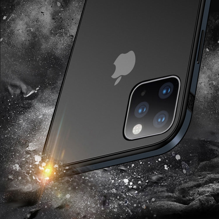 For iPhone 11 SULADA Shockproof Aviation Aluminum Metal frame + TPU + Frosted Protective Case