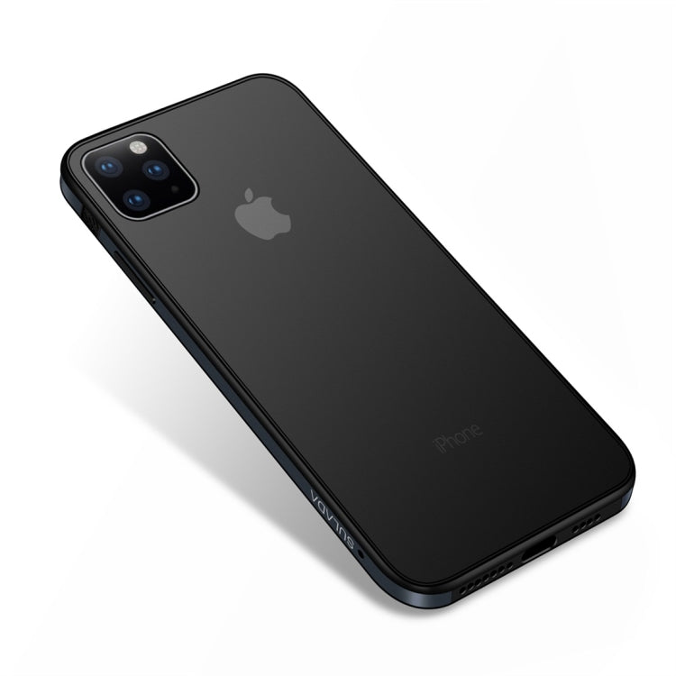 For iPhone 11 Pro Max SULADA Shockproof Aviation Aluminum Metal frame + TPU + Frosted Protective Case