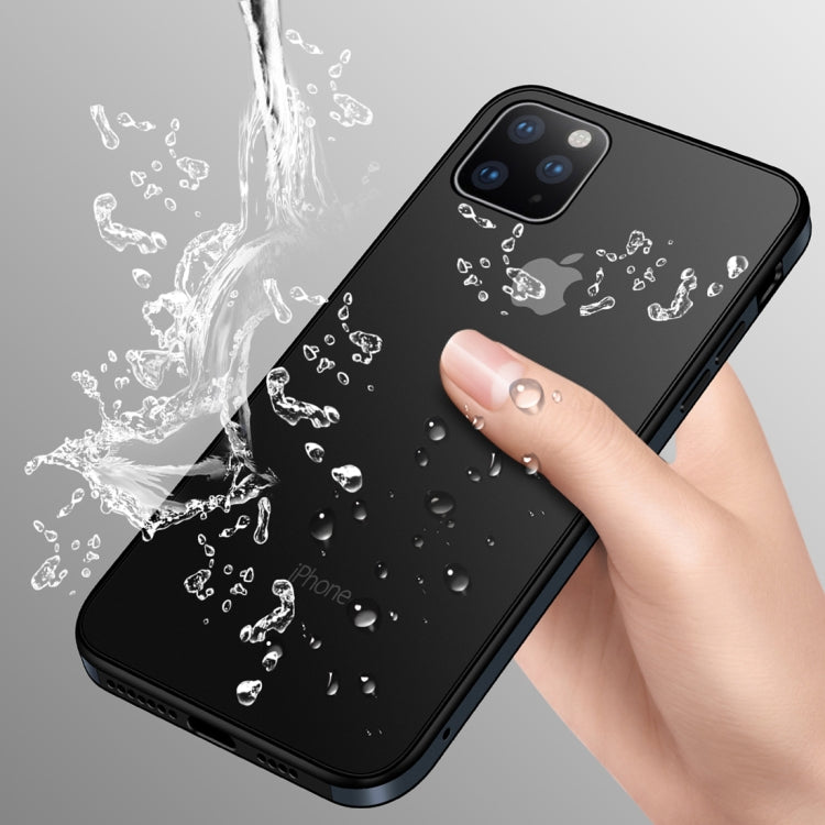 For iPhone 11 Pro Max SULADA Shockproof Aviation Aluminum Metal frame + TPU + Frosted Protective Case