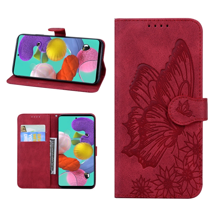 For iPhone 13 Retro Skin Feel Butterflies Embossing Horizontal Flip Leather Case with Holder & Card Slots & Wallet